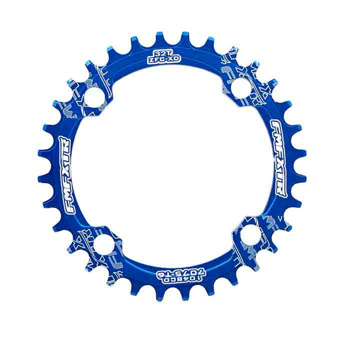 FMFXTR 104-BCD 32T Chainring blue full view