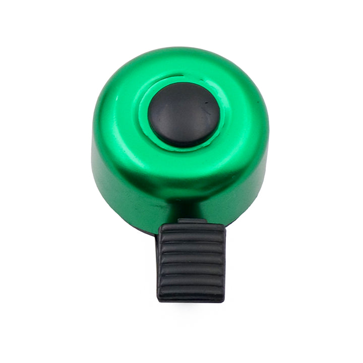 Cycle Chime Bell green top view
