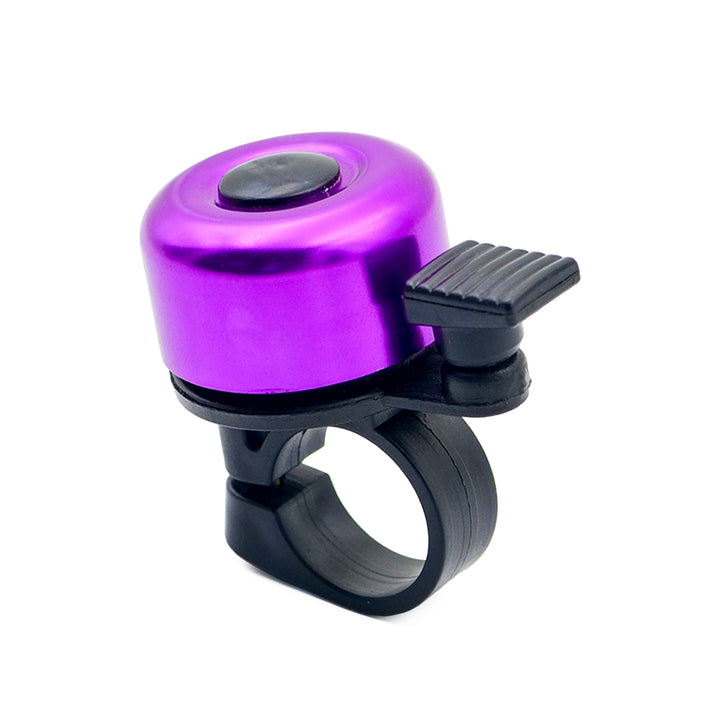 Cycle Chime Bell purple front view
