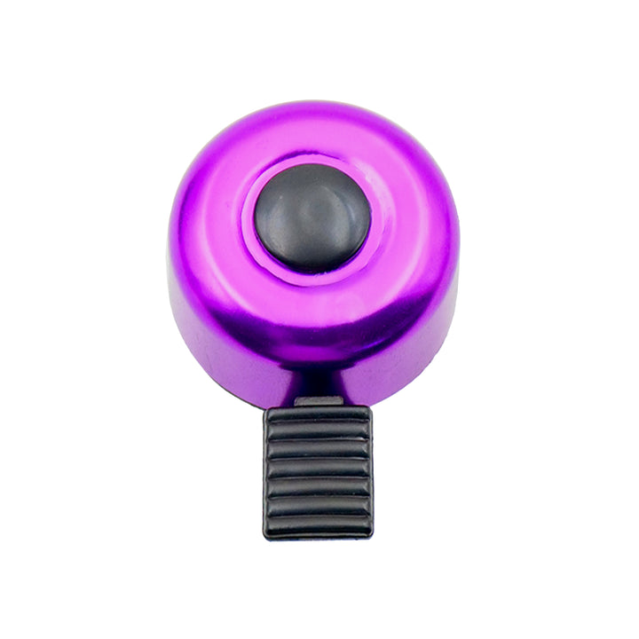 Cycle Chime Bell purple top view
