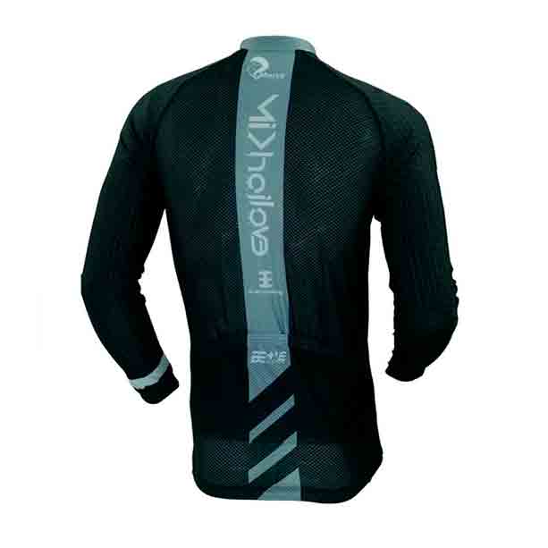 Bepositive 2022 Edition Cycling Jersey black/grey back view