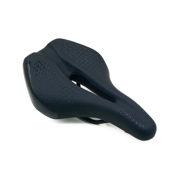 Road Bicycle Cutout Sporty Saddle black angle view