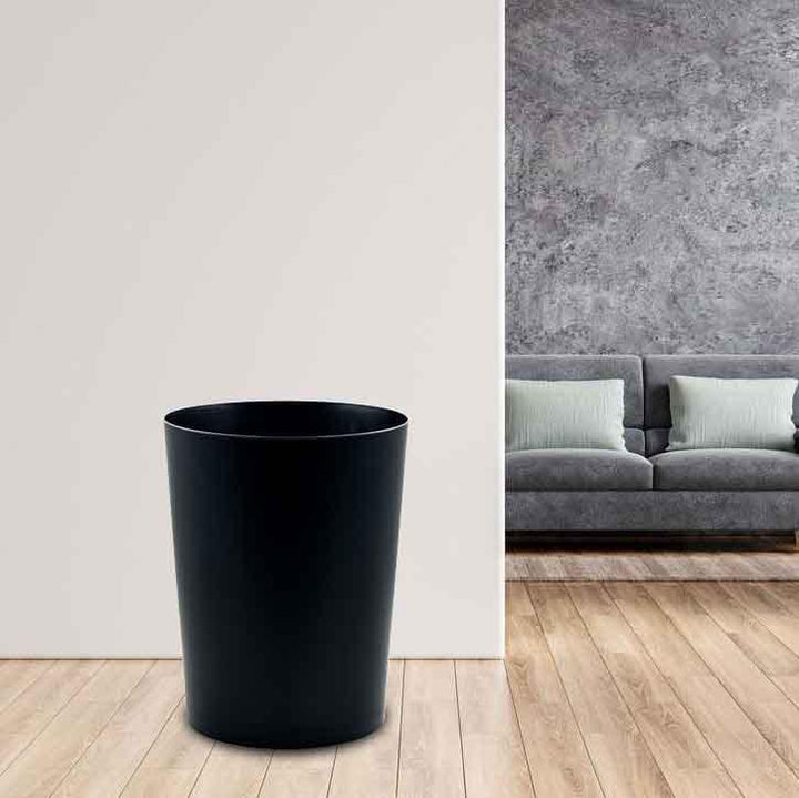 Dust Bin black circle full view