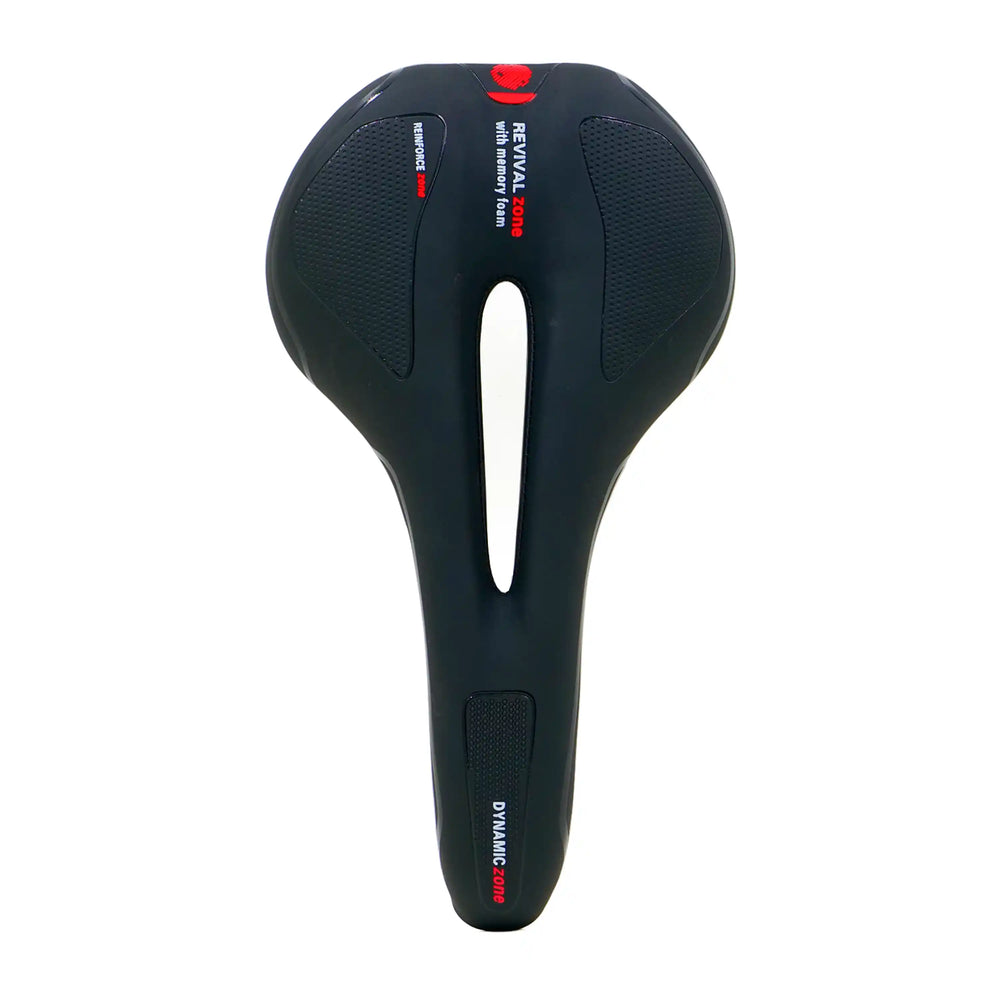 Revival Zone Road Bicycle Cutout Sporty Saddle With Memory