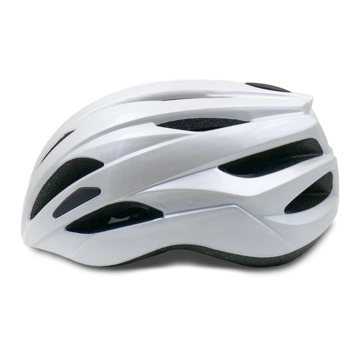 flash cycling helmet left side view