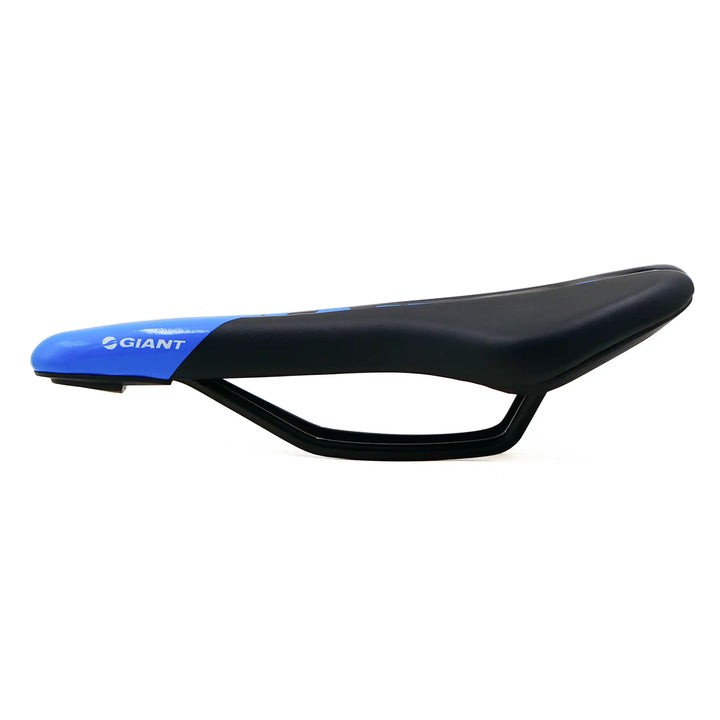 Giant Sr Road Bicycle Saddle black blue side view