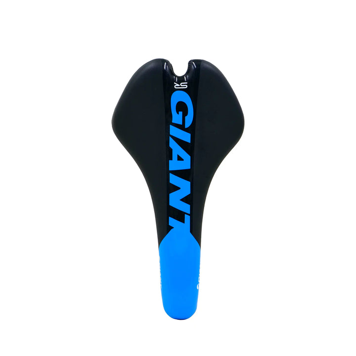 Giant Sr Road Bicycle Saddle black blue full view