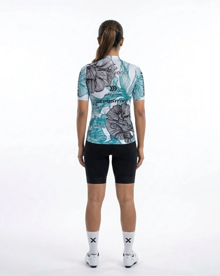 Cupid Racing Fit Bepositive Race fit cycling jersey-Wild Bloom edition – Bepocart