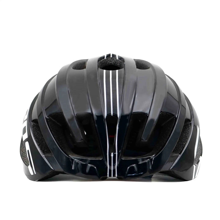 Bepositive Guardian 5.1 black cycling helmets front view