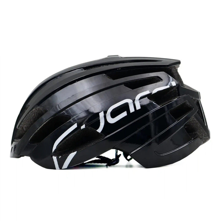 Bepositive Guardian 5.1 black cycling helmets  side view