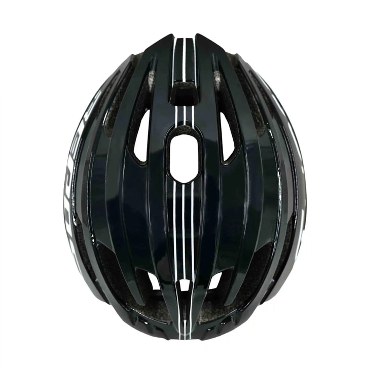 Bepositive Guardian 5.1 black cycling helmets top view