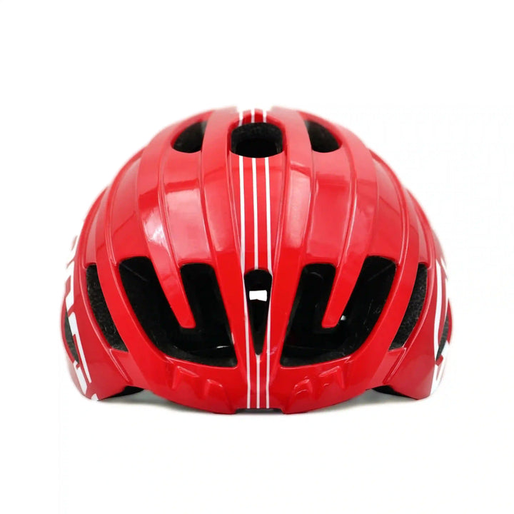 Bepositive Guardian 5.1 red cycling helmets front side view