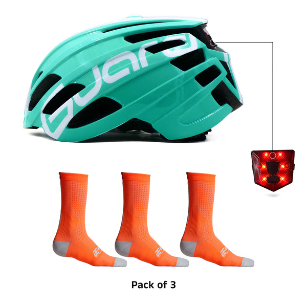 Guardian 5.1 With light + 3 pair Unisex Sports Socks