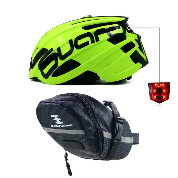 Guardian 5.1 With light + Backbone Saddle bag