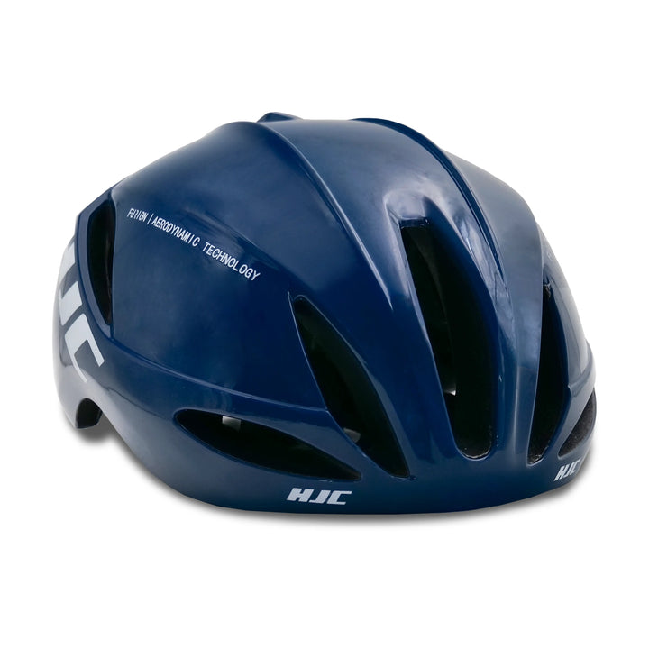 Hjc furion cycling helmet blue right side view