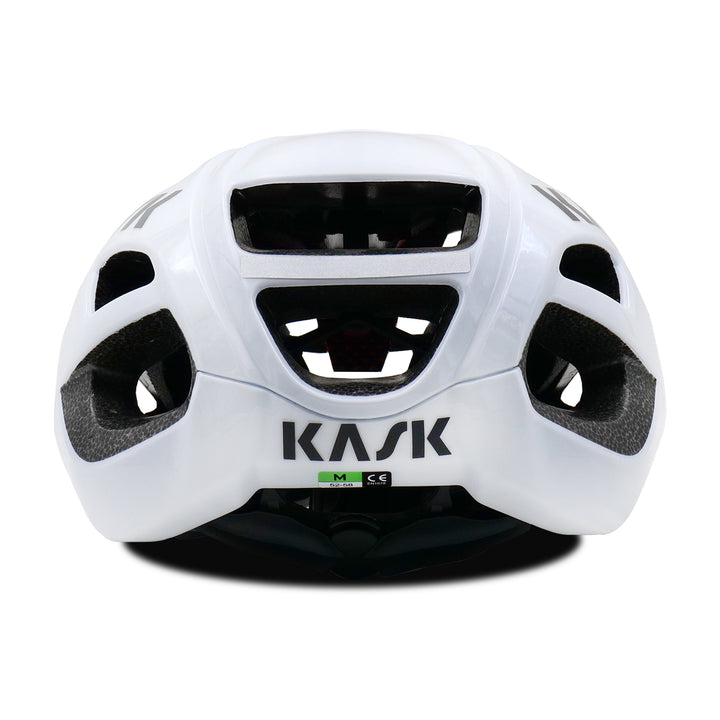 Kask Protone Cycling Helmet white back view