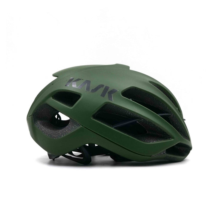 Kask Protone Cycling Helmet military green side view