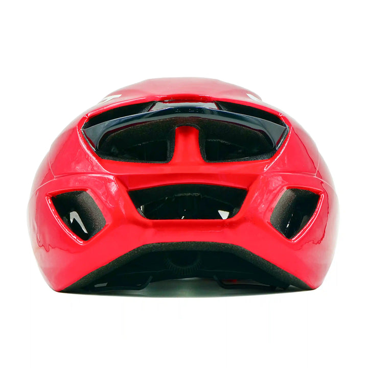 Rivale Cycling Helmet red back view