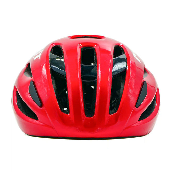 Rivale Cycling Helmet red front view