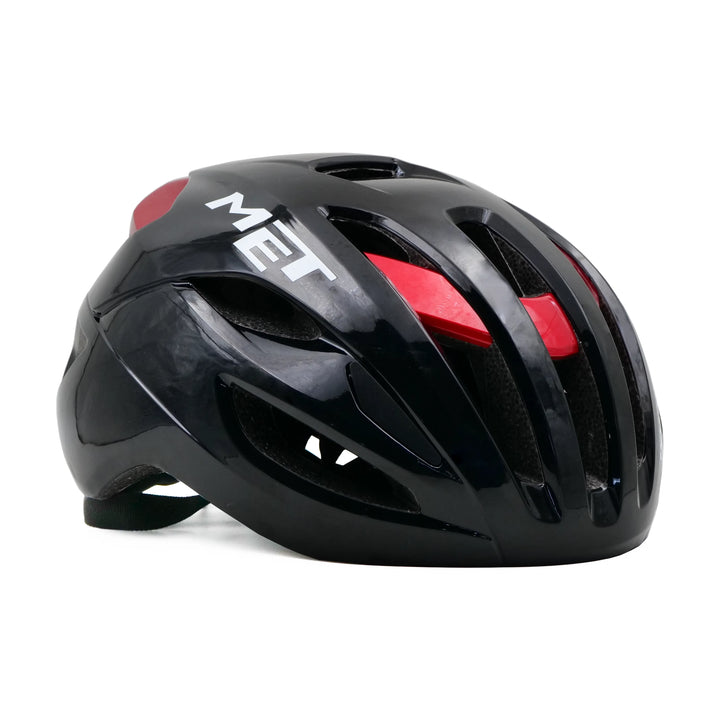 Rivale Cycling Helmet black red right side view