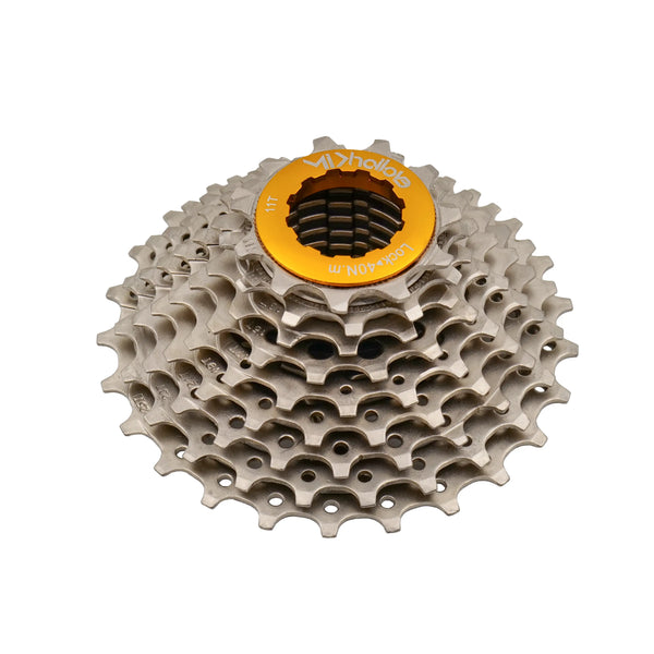 Mikhailove 9 Speed Cassette 11 25-T angle view