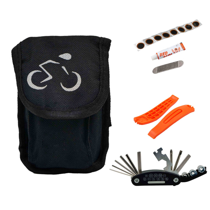 multifunctional cycling tool kit puncture kit  
image