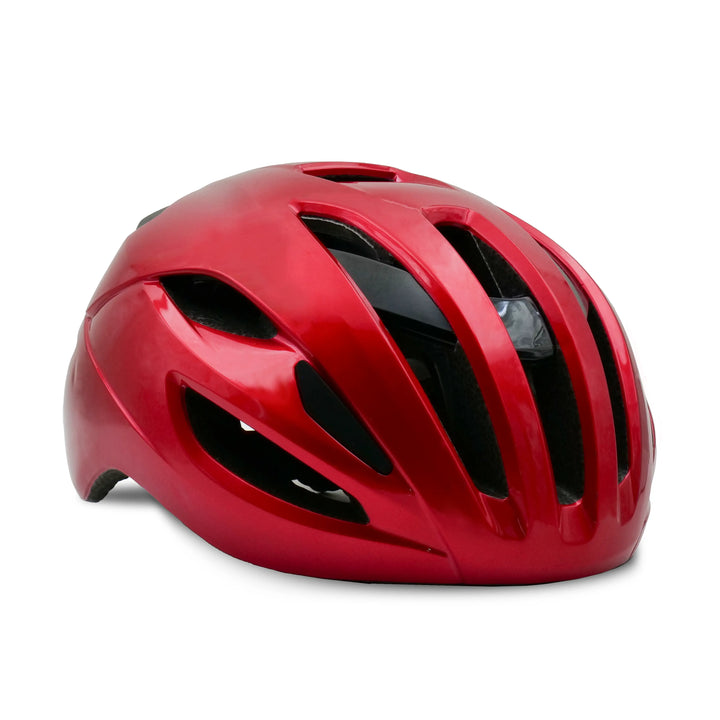 odyssey cycling helmet red right side view