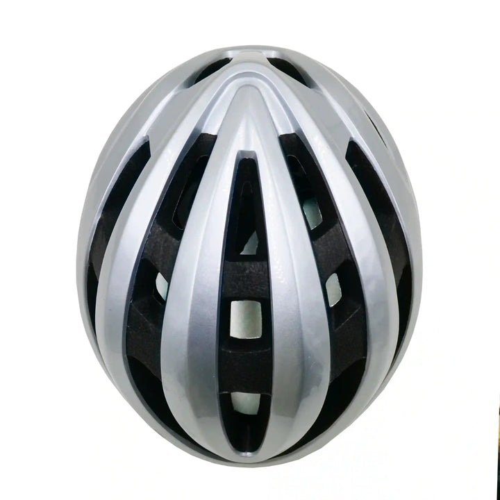 Pantom Cycling Helmet grey top view