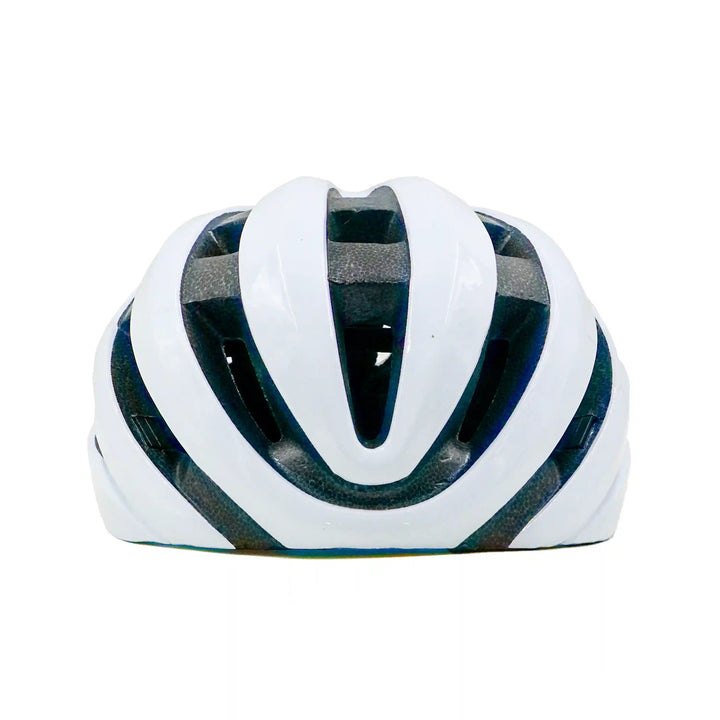 Pantom Cycling Helmet  white black front view