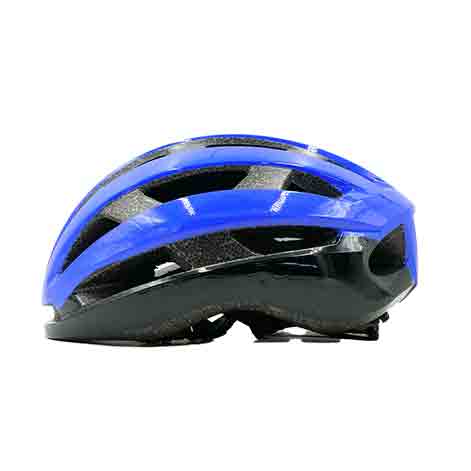 phoenix cycling helmet blue side view