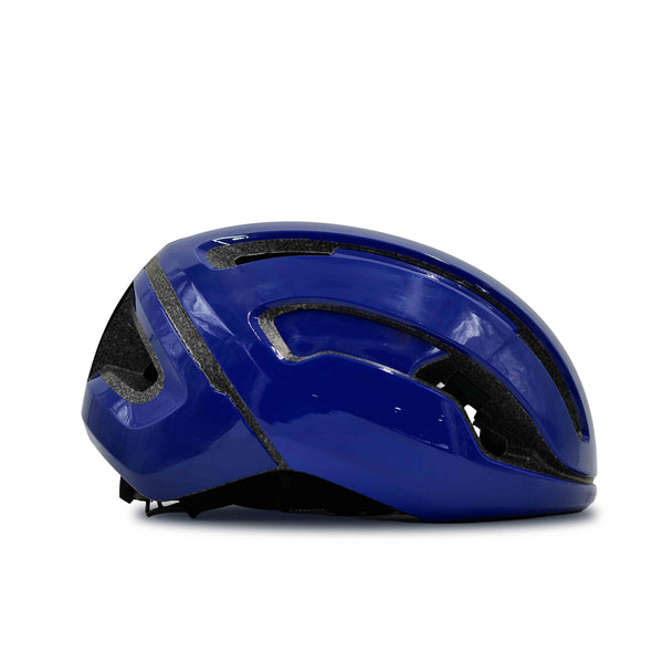 Recon bicycle helmet blue right side view