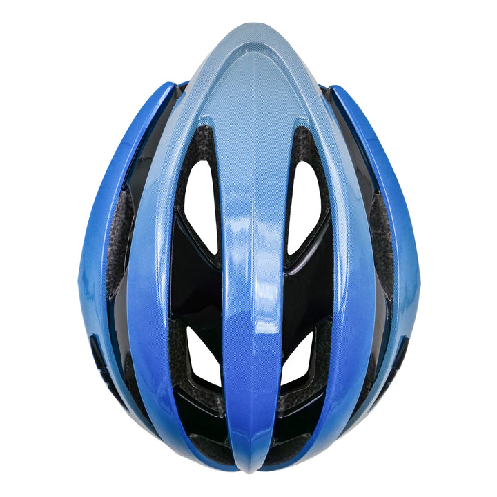 rio cycling helmet blue top view