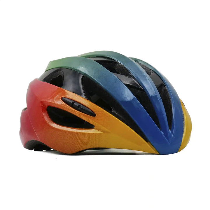 rio cycling helmet red green right dide view