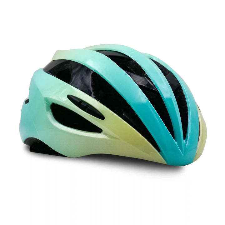 rio cycling helmet turquoise blue right side view