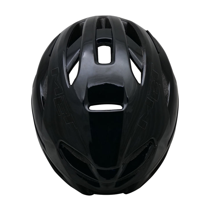 Rivale Cycling Helmet black top view