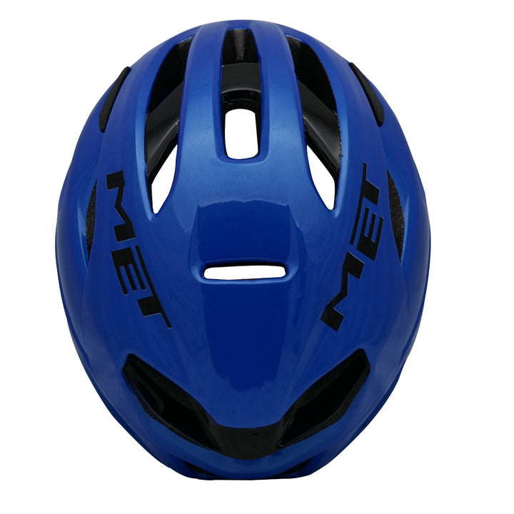 Rivale Cycling Helmet blue top view