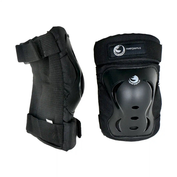 Roller Point Skating Guards black knee guard view