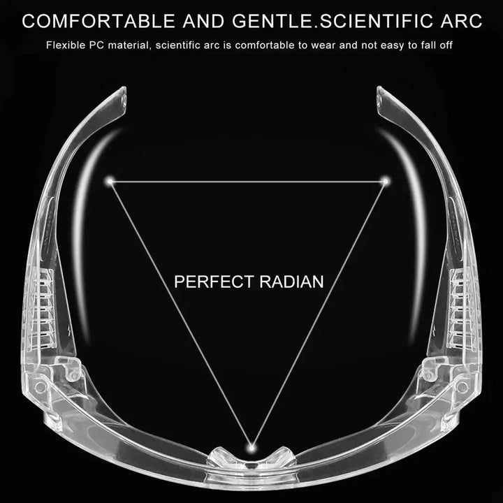 Safty Goggles top view