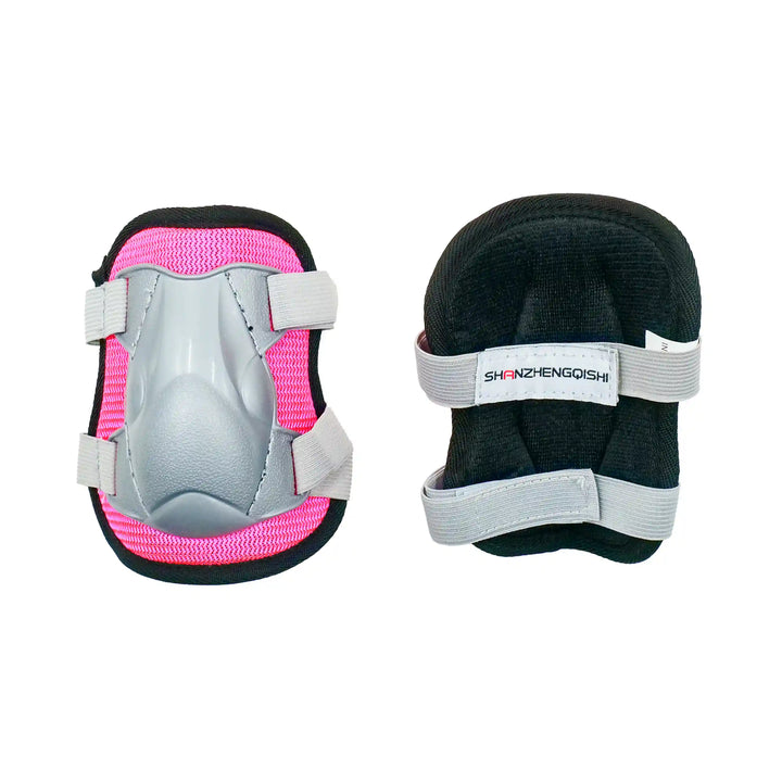 shanzhengqishi knee pads pink grey