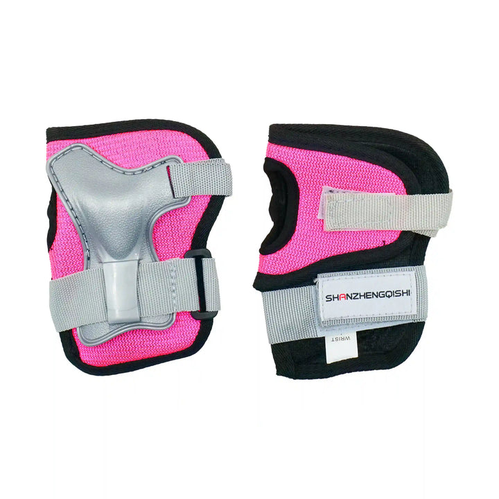 shanzhengqishi elbow pads pink grey