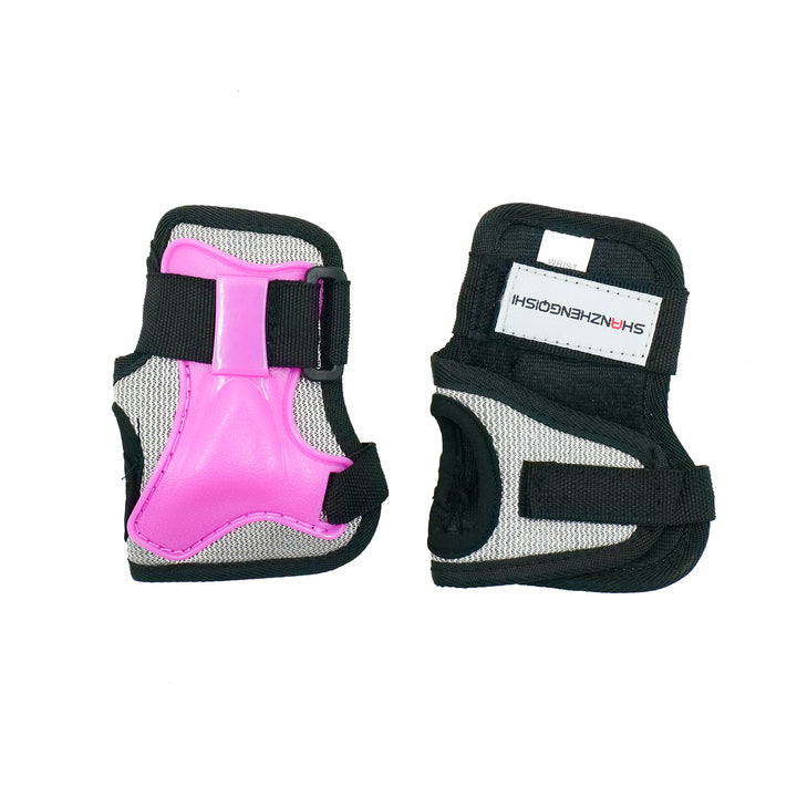 shanzhengqishi elbow pads pink black