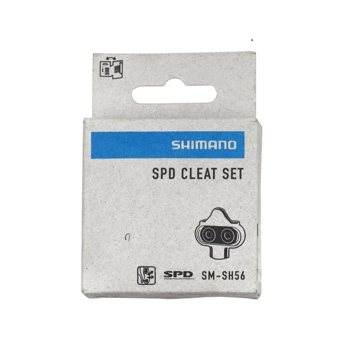 shimano sm-sh56 cleat set -silver box view