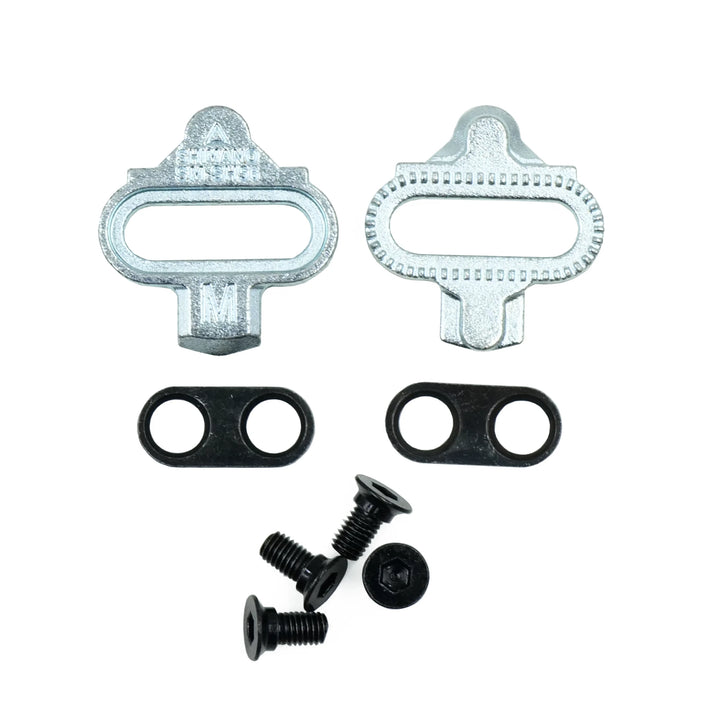 shimano sm-sh56 cleat set -silver - full view