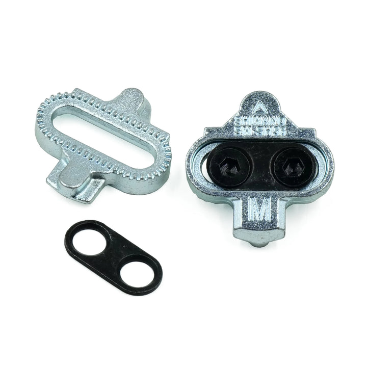 shimano sm-sh56 cleat set -silver-full set view