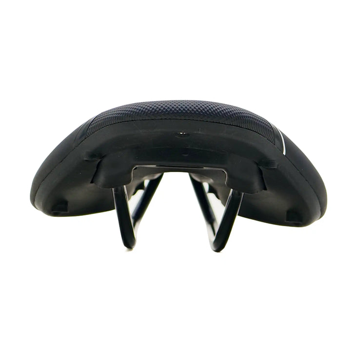 Shortfit Road Bicycle Cutout Sporty Saddle black back view