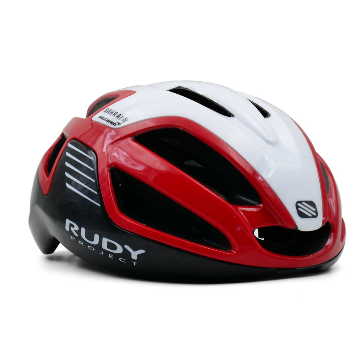 Spectrum Cycling Helmet black red right side view