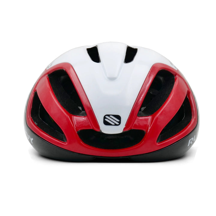 Spectrum Cycling Helmet black red front view