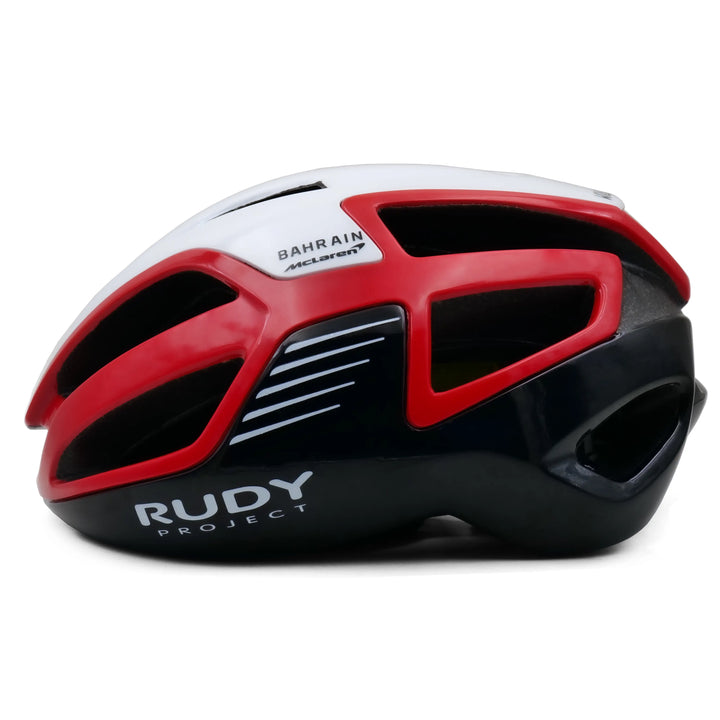 Spectrum Cycling Helmet black red side view