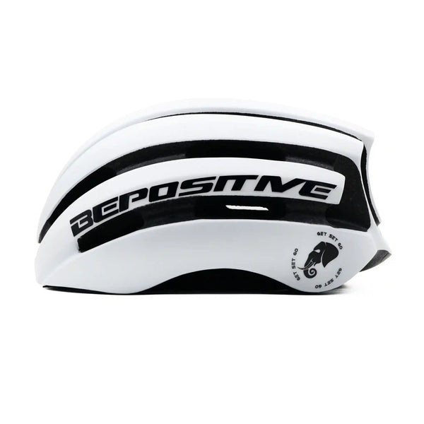 storm-x cycling helmet white side view