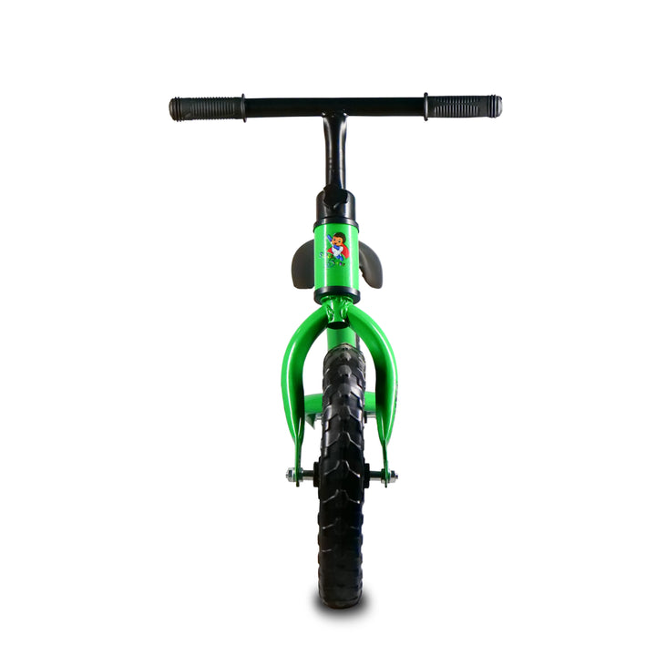 Superbaby Kids Balance Bike green front view
